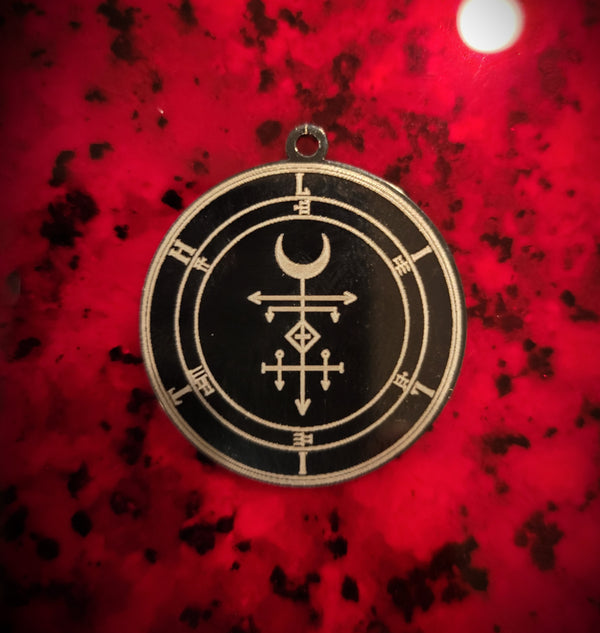 black lilith pendant