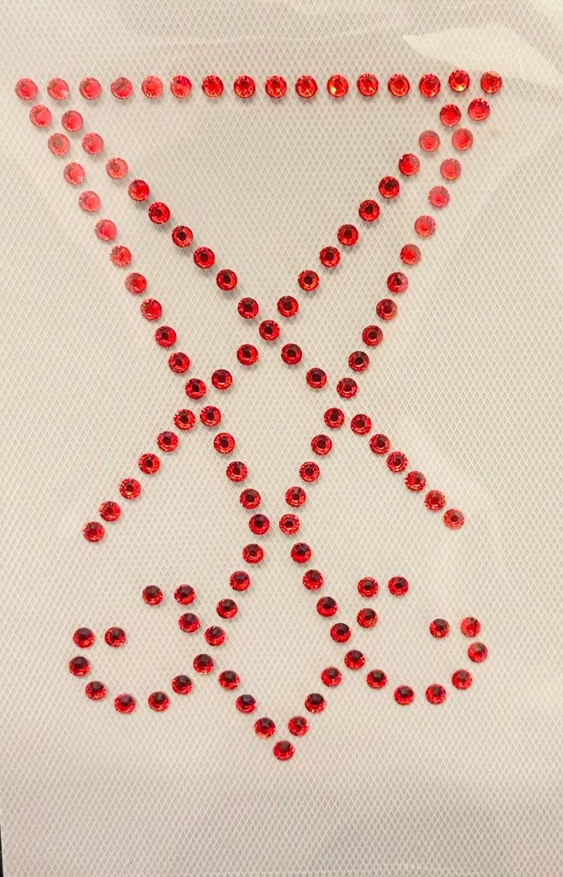Lucifer Rhinestone Heat Transfer