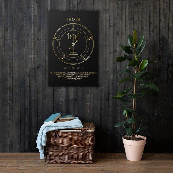 Thoth canvas